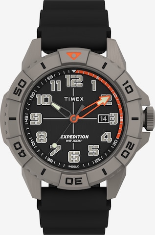 TIMEX Analoog horloge in Zwart: voorkant