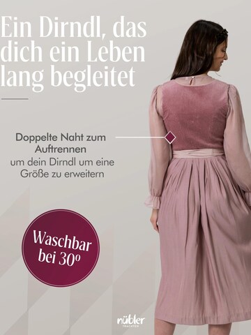 Trachtenhof Nübler Dirndl 'Dirndl mini Kim'‌‌‌‌‌ in Orange