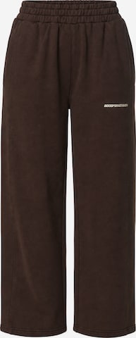 Good For Nothing Wide Leg Bukser i brun: forside