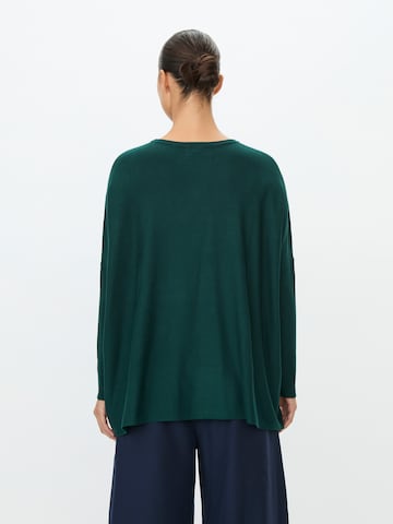 Pull-over Masai en vert