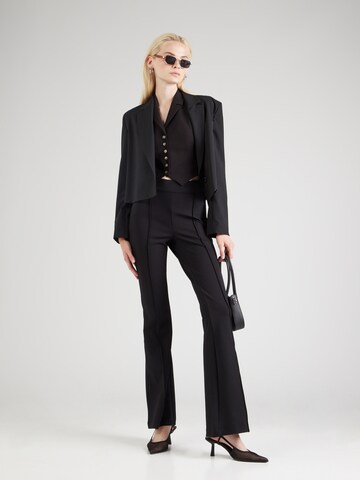 GUESS Flared Pants 'EVELINA' in Black