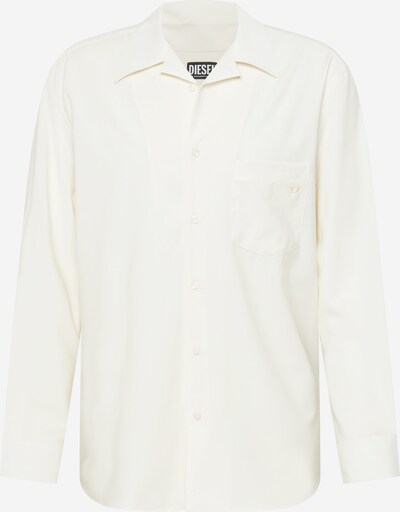 DIESEL Button Up Shirt 'WOOLY' in White, Item view