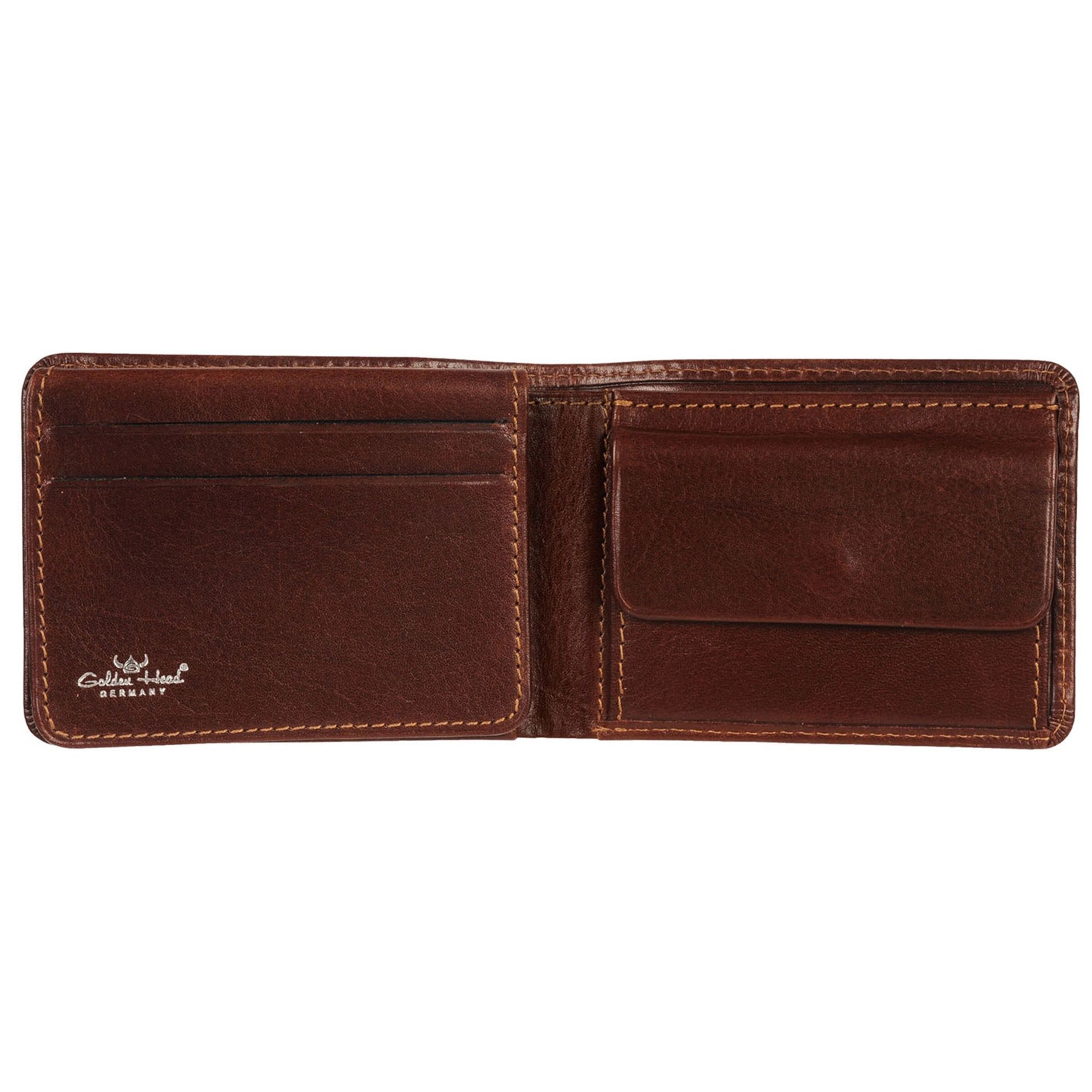 Porte-monnaies 'Colorado' GOLDEN HEAD en marron
