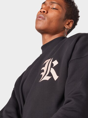 ABOUT YOU x Mero Sweatshirt 'OV Crewneck K' in Black