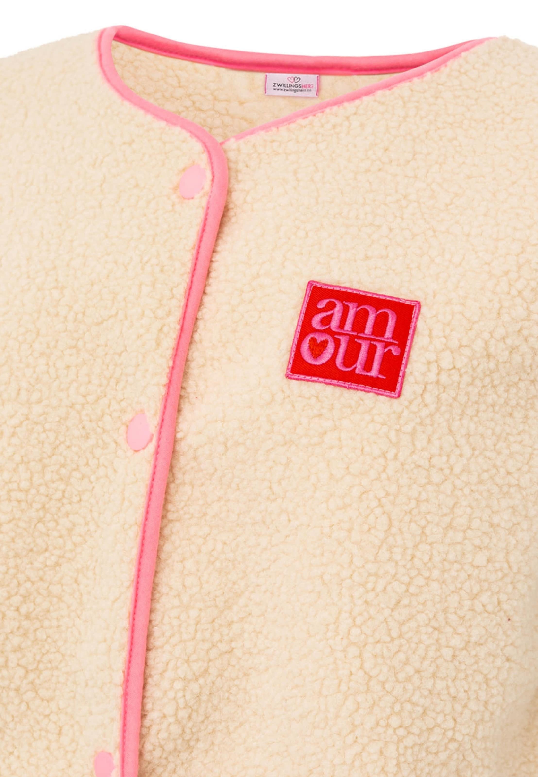 Zwillingsherz Bodywarmer in Beige