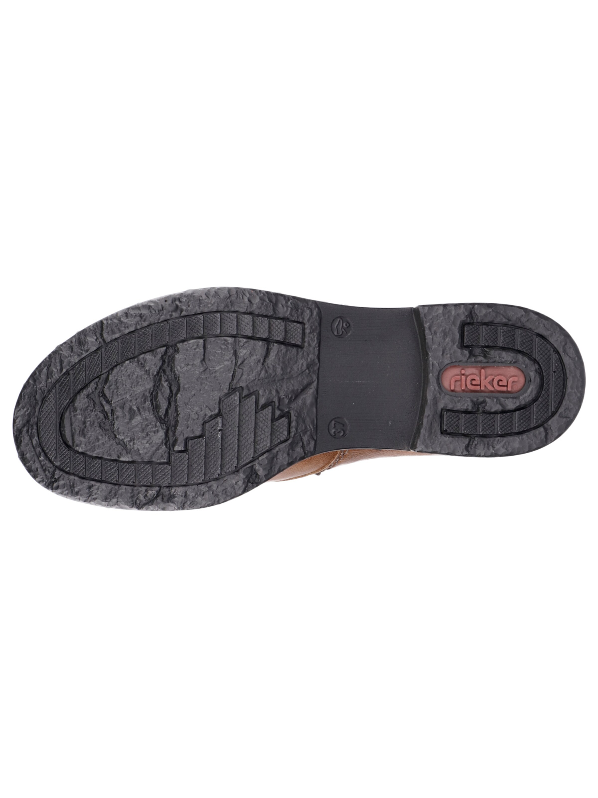 Rieker Lace-Up Ankle Boots in Brown