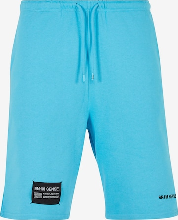 9N1M SENSE Loosefit Shorts 'Sense' in Blau: predná strana
