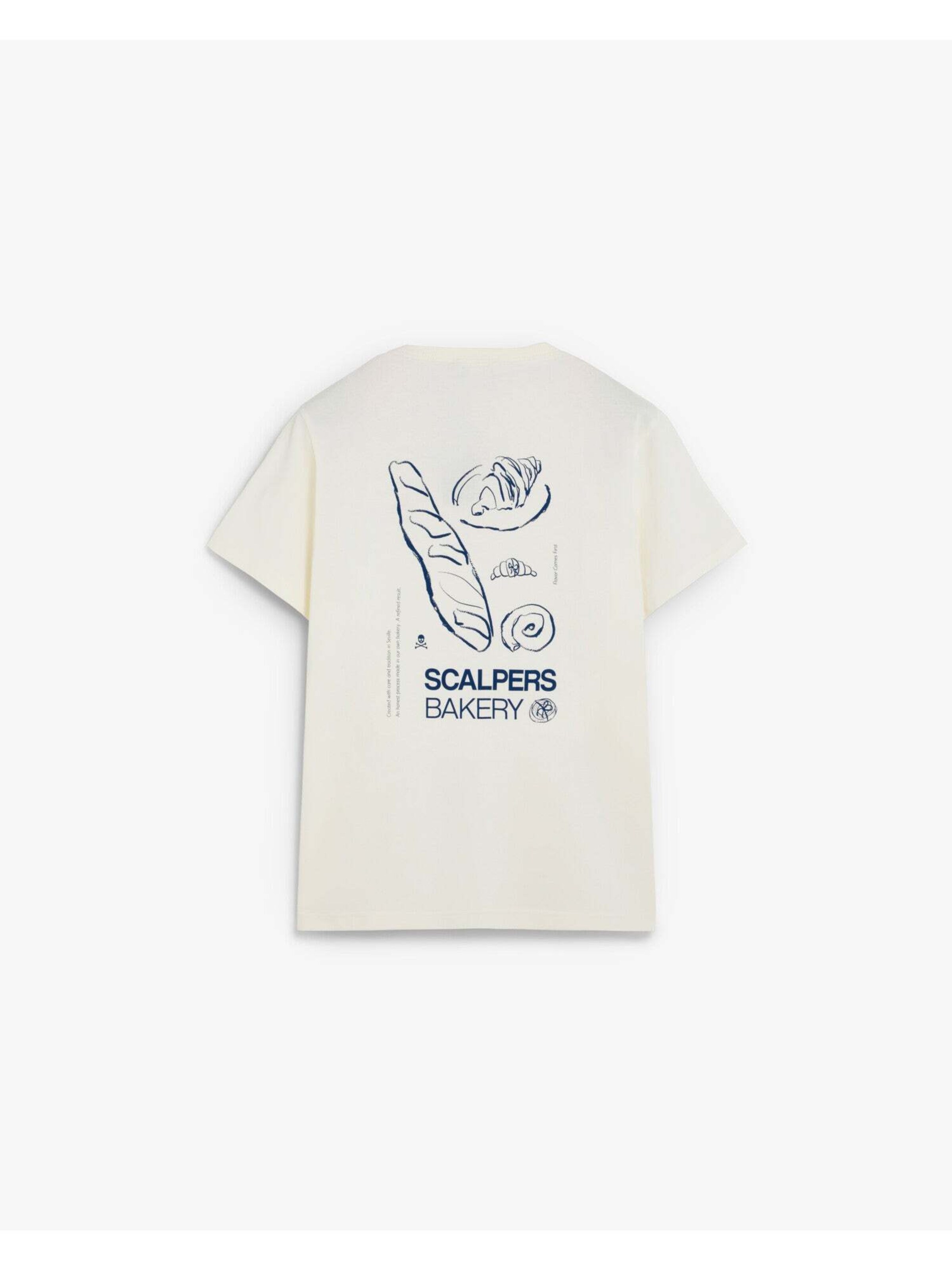 Scalpers Shirt ' ' in Wit: terug