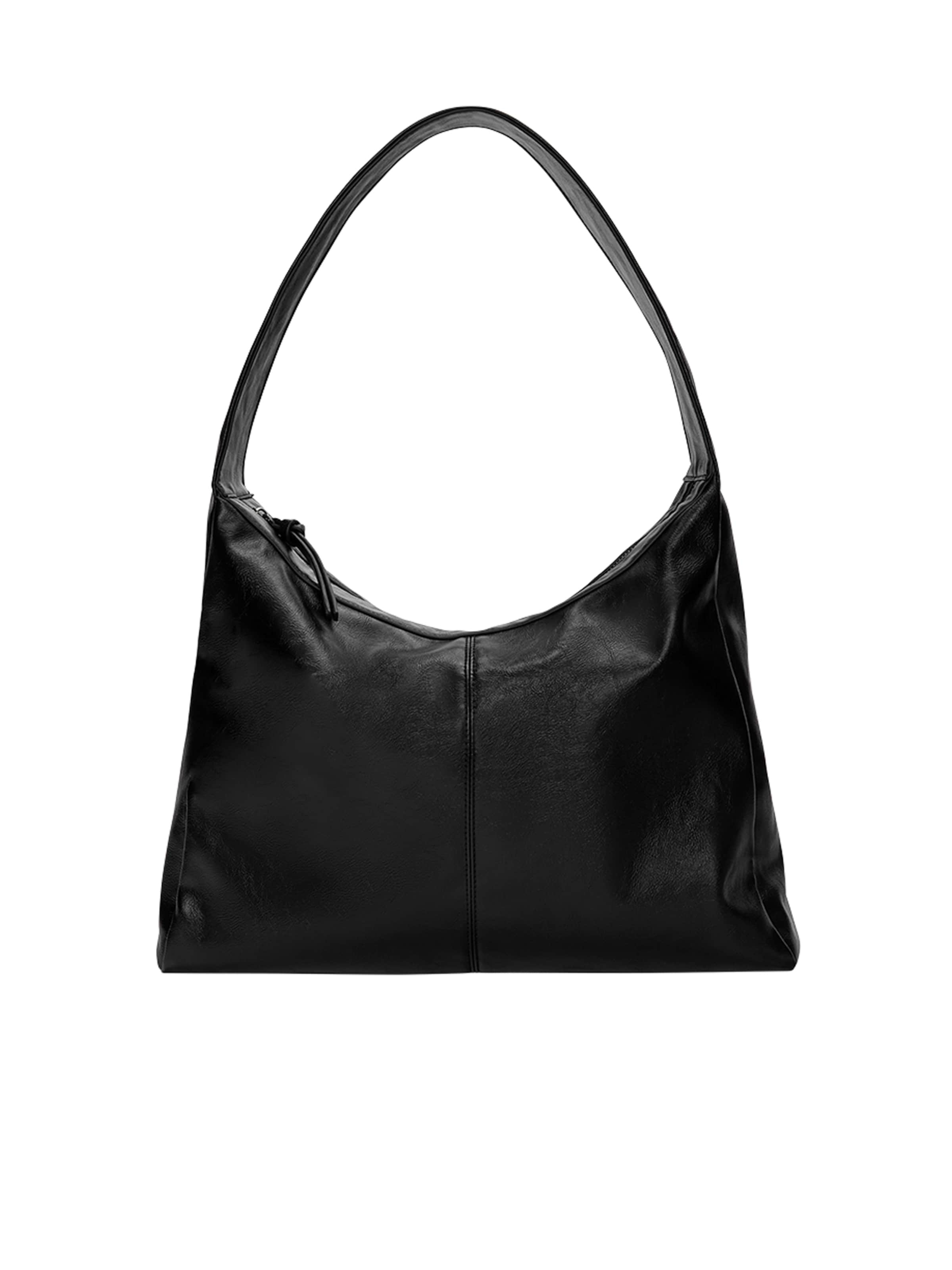 Pull&Bear Torba na ramię w kolorze czarny: przód