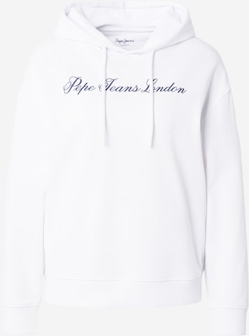 Pepe Jeans Sweatshirt in Weiß: Vorderseite