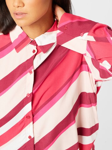 EVOKED Bluse 'DEMA' in Pink