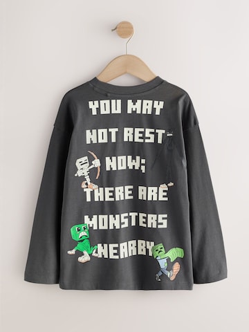 T-Shirt 'Minecraft' Next en gris