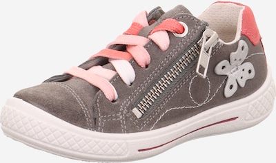 SUPERFIT Zapatillas deportivas 'TENSY' en gris / gris claro / frambuesa, Vista del producto