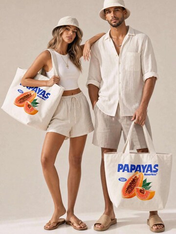 Neverless Strandtasche 'Papaya'‌‌‌‌‌‌‌‌‌‌ in Beige