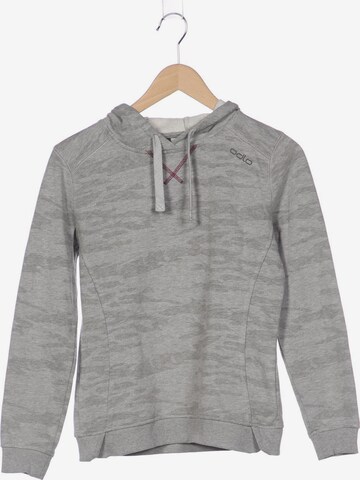 ODLO Sweatshirt & Zip-Up Hoodie in S in Grey: front
