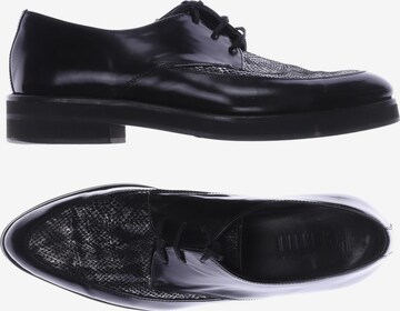 Pertini Flats & Loafers in 38 in Black: front