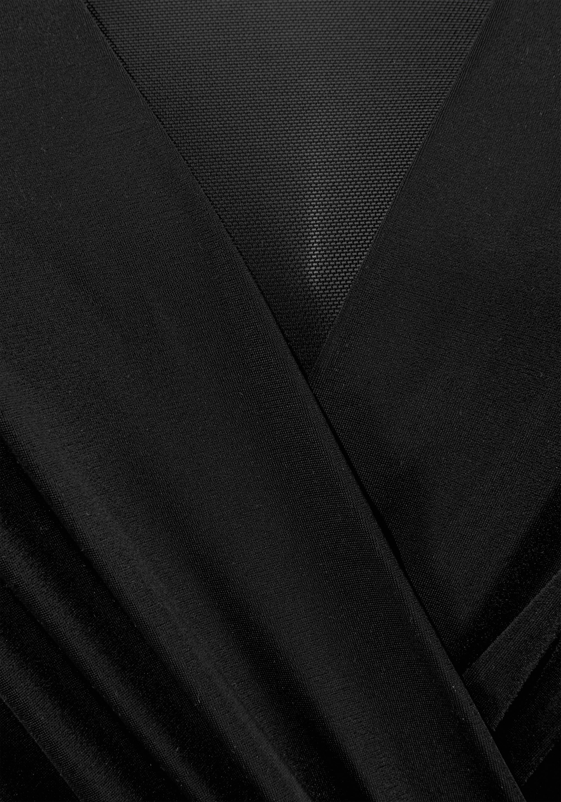 LASCANA Bralette Swimsuit in Black