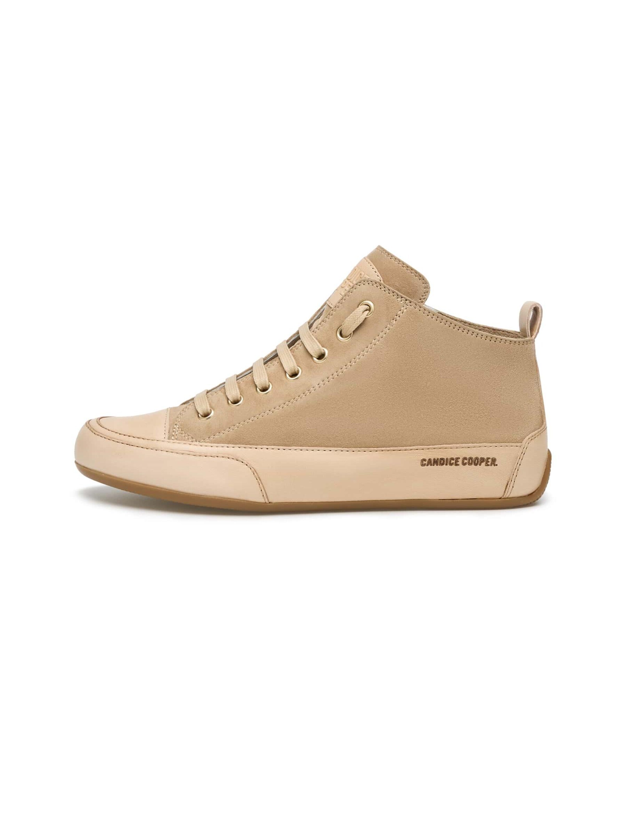 Candice Cooper High-top trainers 'MID S' in Beige: front