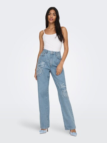 ONLY Regular Jeans in Blauw