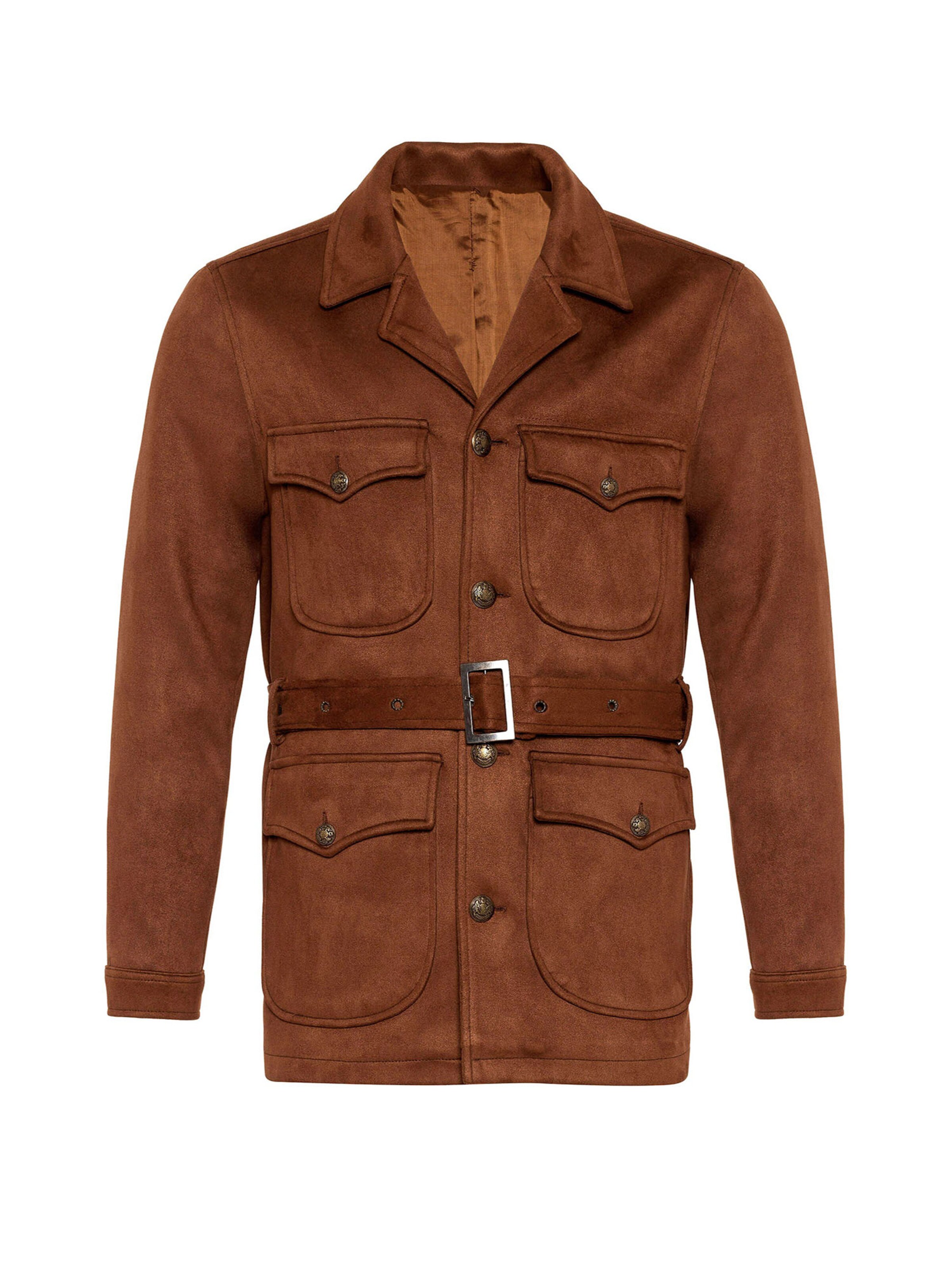 Antioch Overgangsfrakke i brun: forside