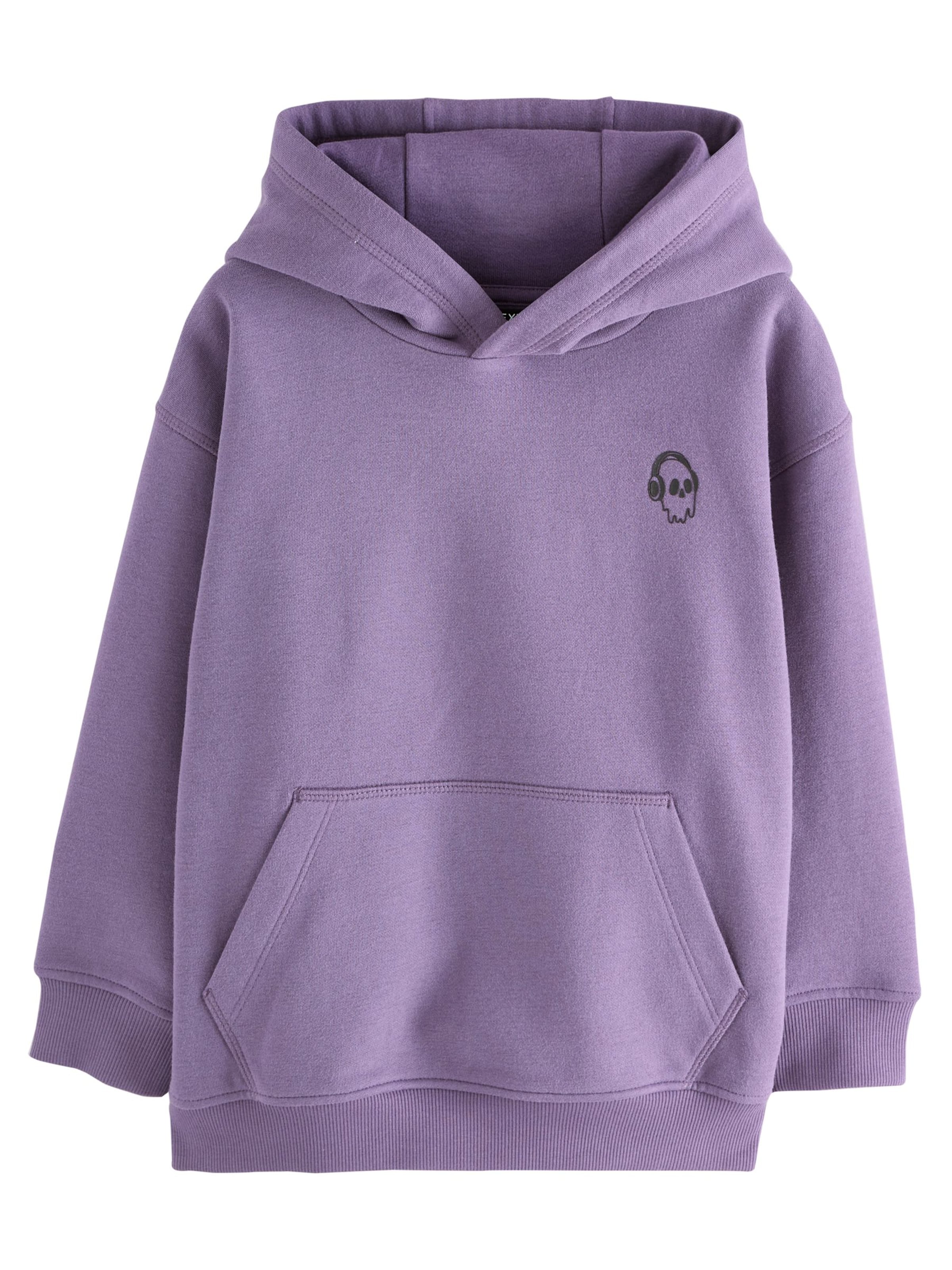 Next Sweatshirt in Purple: front