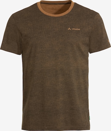 VAUDE T-Shirt 'Mineo' in Braun: front
