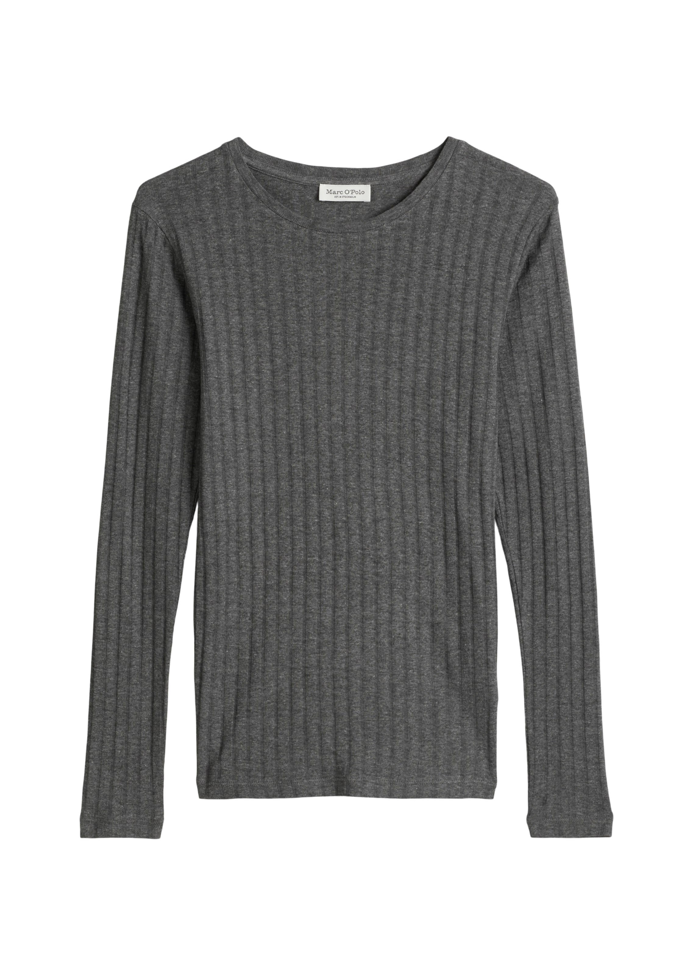 Marc O'Polo Shirt in Grey: front