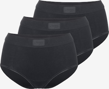 SLOGGI Panty 'Double Comfort T' in Black: front