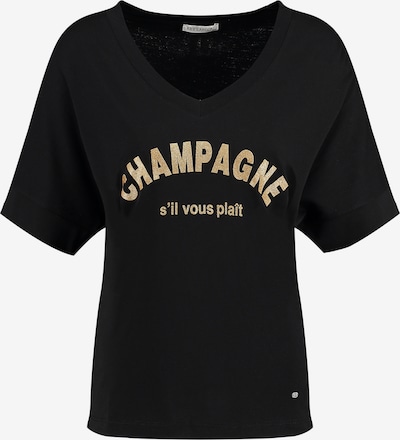 Key Largo T-shirt 'WT CHAMPAGNE' en or / noir, Vue avec produit