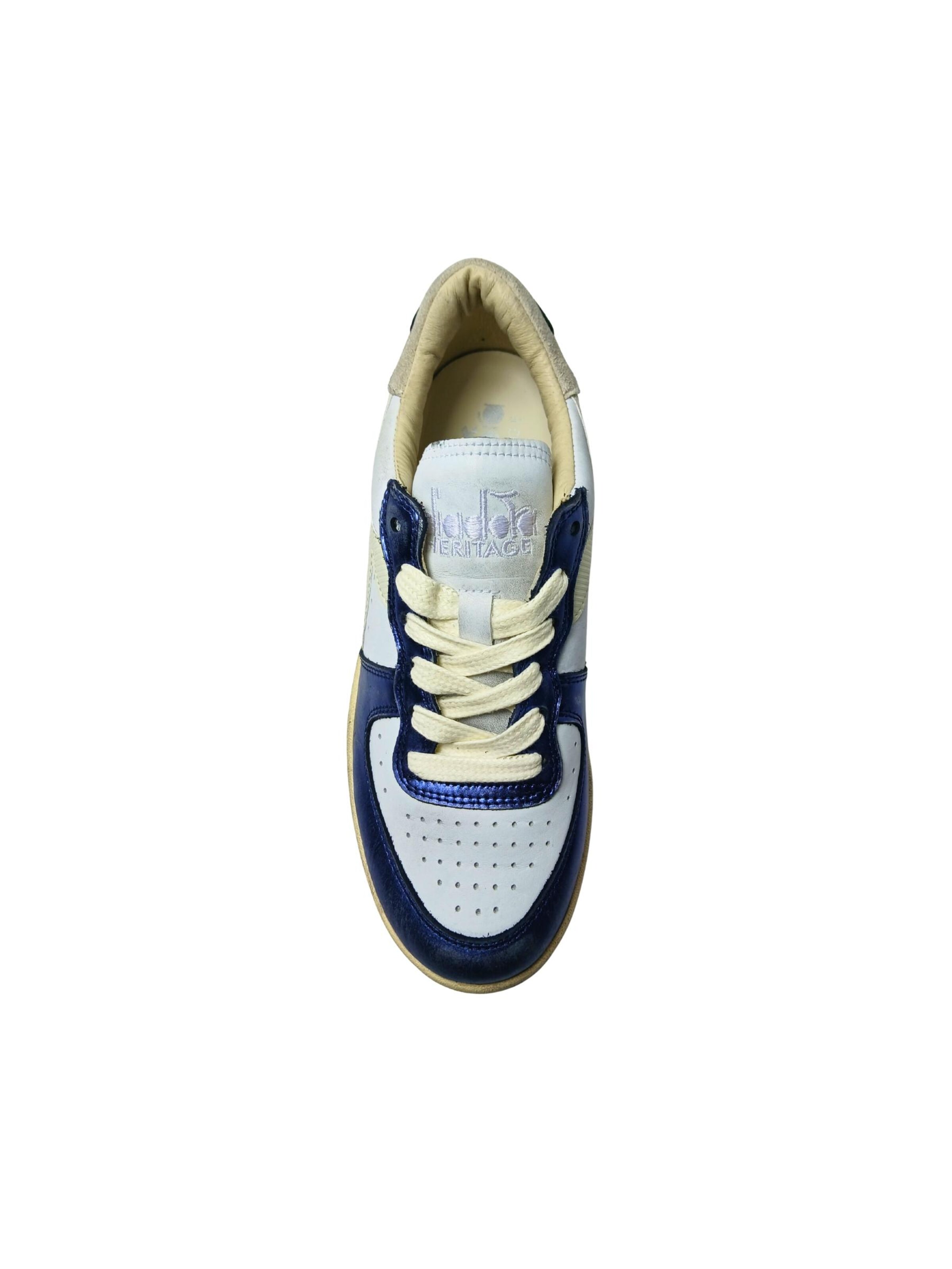 Diadora Platform trainers in White