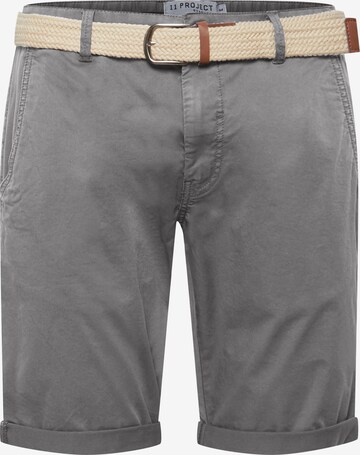 11 Project Regular Pants 'Fribus' in Grey: front