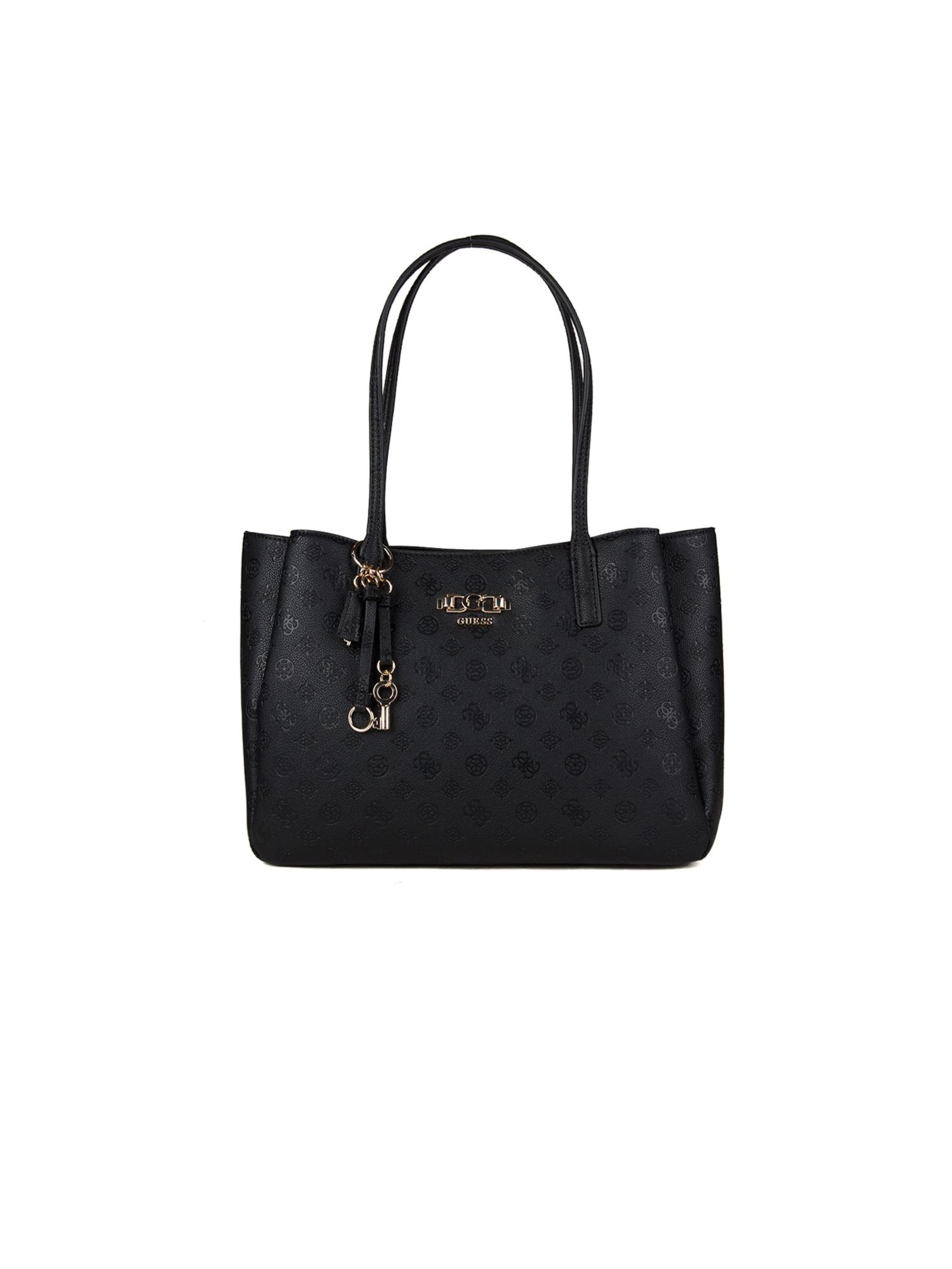 GUESS Handbag 'Anise Multi Comp Tote' in Black: front