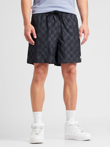 Nike Sportswear - regular Pantalón 'CLUB' en negro: frente