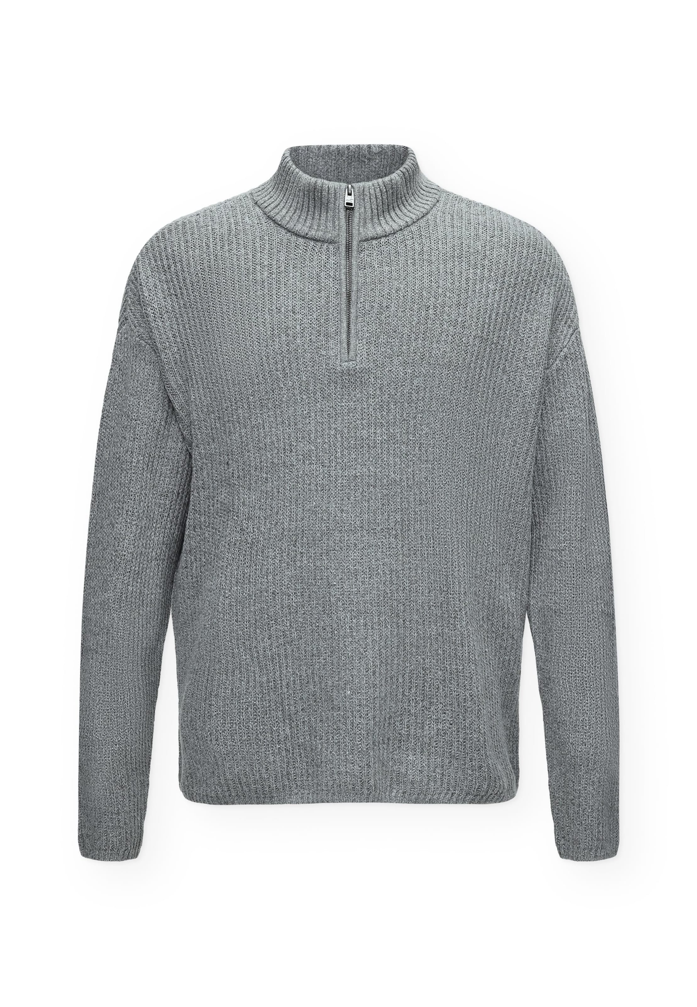 HOLLISTER Sweater in Grey: front