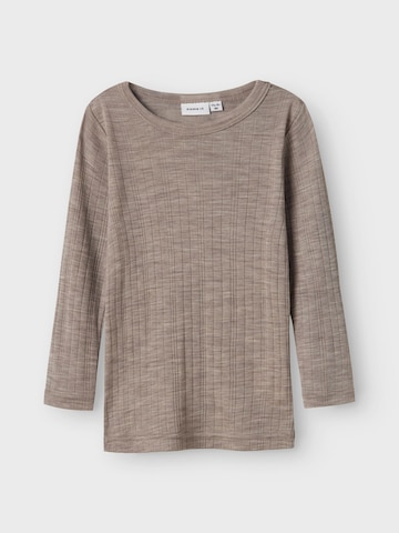 NAME IT Shirt 'NMMWang' in Beige