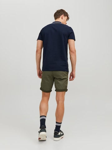 JACK & JONES Majica 'Logan' | modra barva