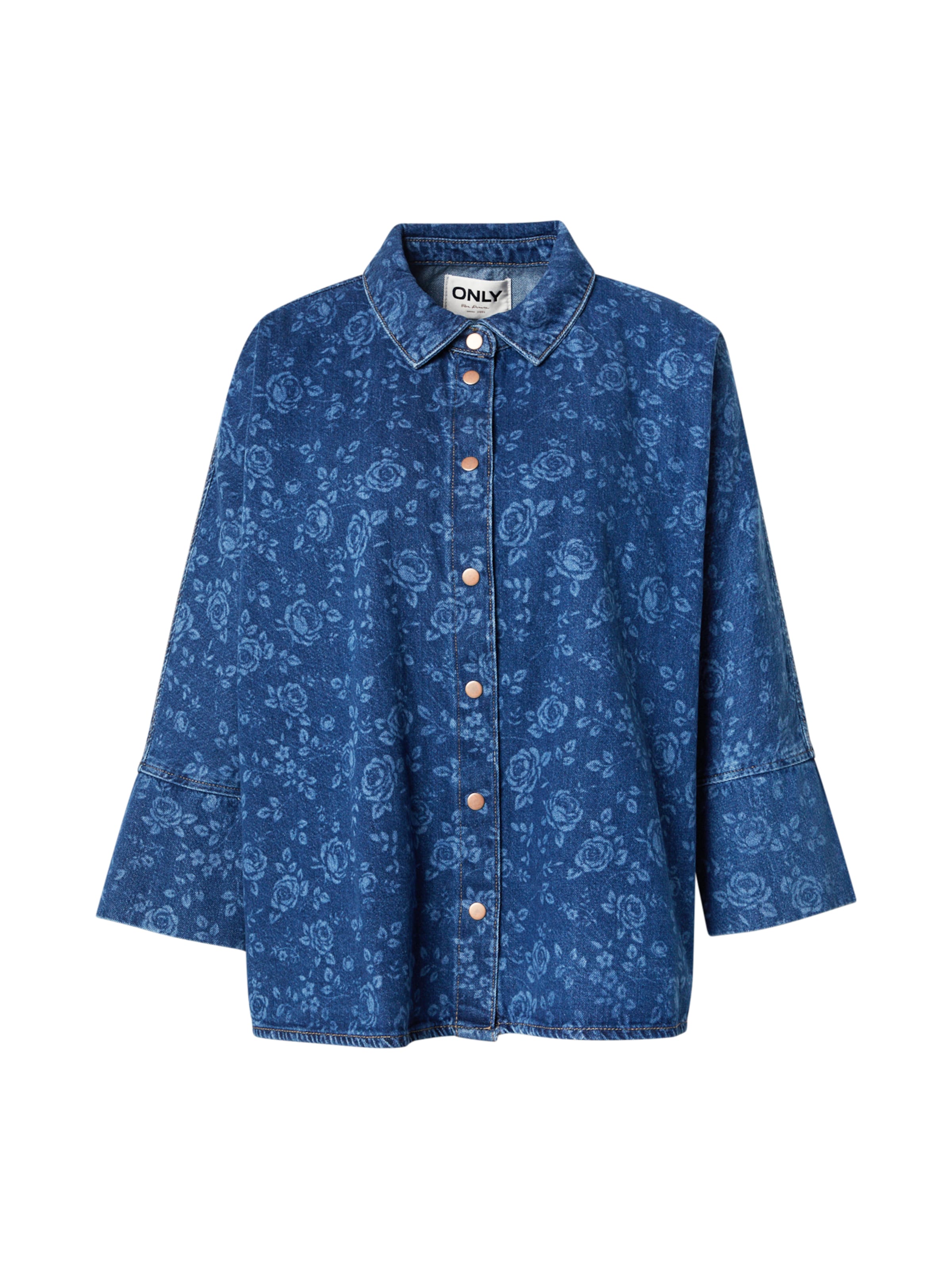 ONLY Bluza 'ONLGRACE' | modra barva: sprednja stran