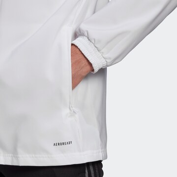 ADIDAS SPORTSWEAR Skinny Training Jacket in White