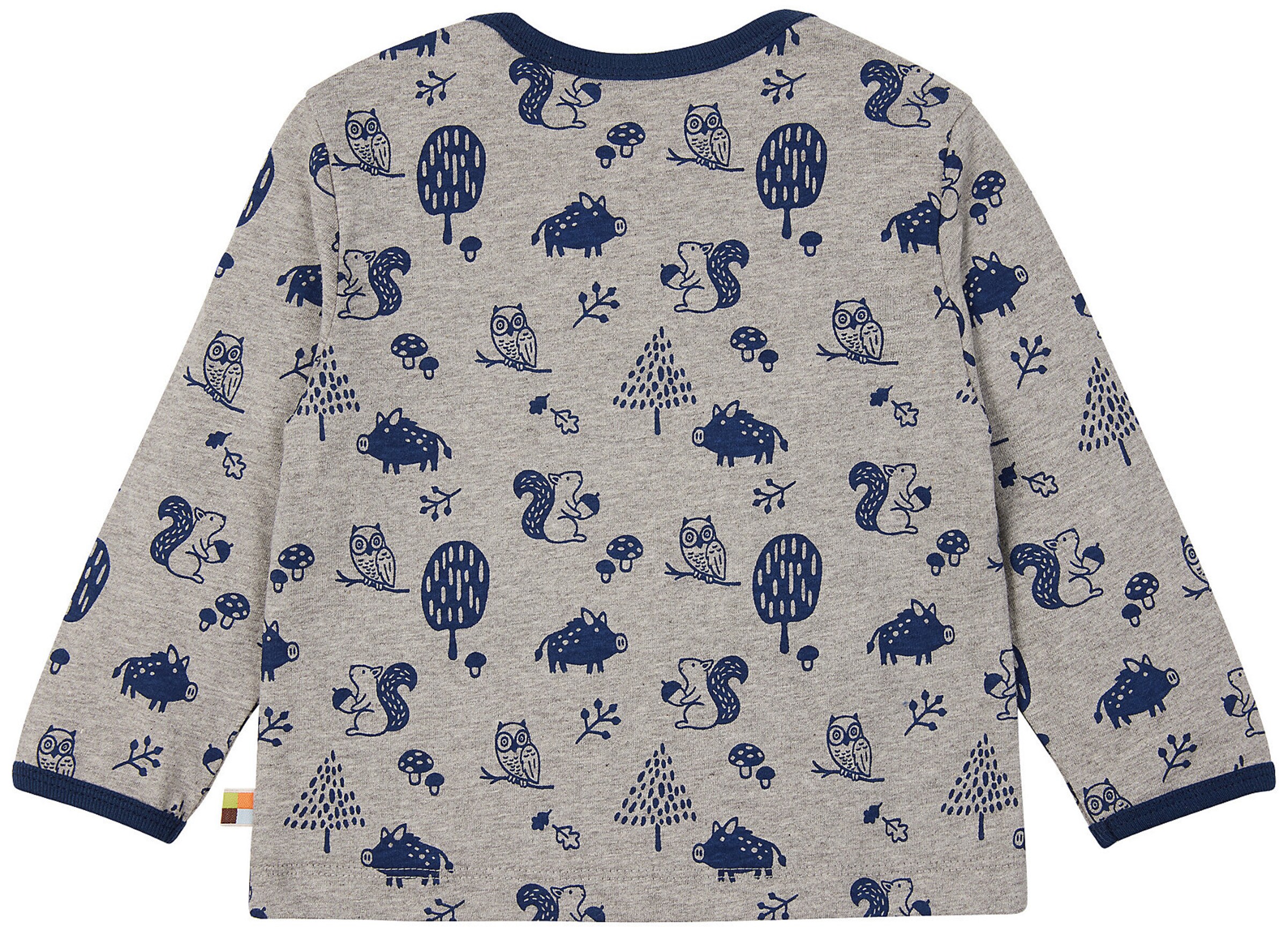 Kinder Kids (Gr. 92-140) loud + proud Shirt in Blau, Grau - GH02205 Kinder Kids (Gr. 92-140) loud + proud Shirt in Blau, Grau - GH02205