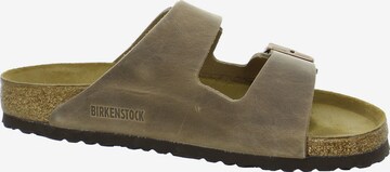 brūns BIRKENSTOCK Ādas čības 'Arizona'