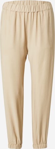 Effilé Pantalon 'Mercy' Karo Kauer en beige : devant