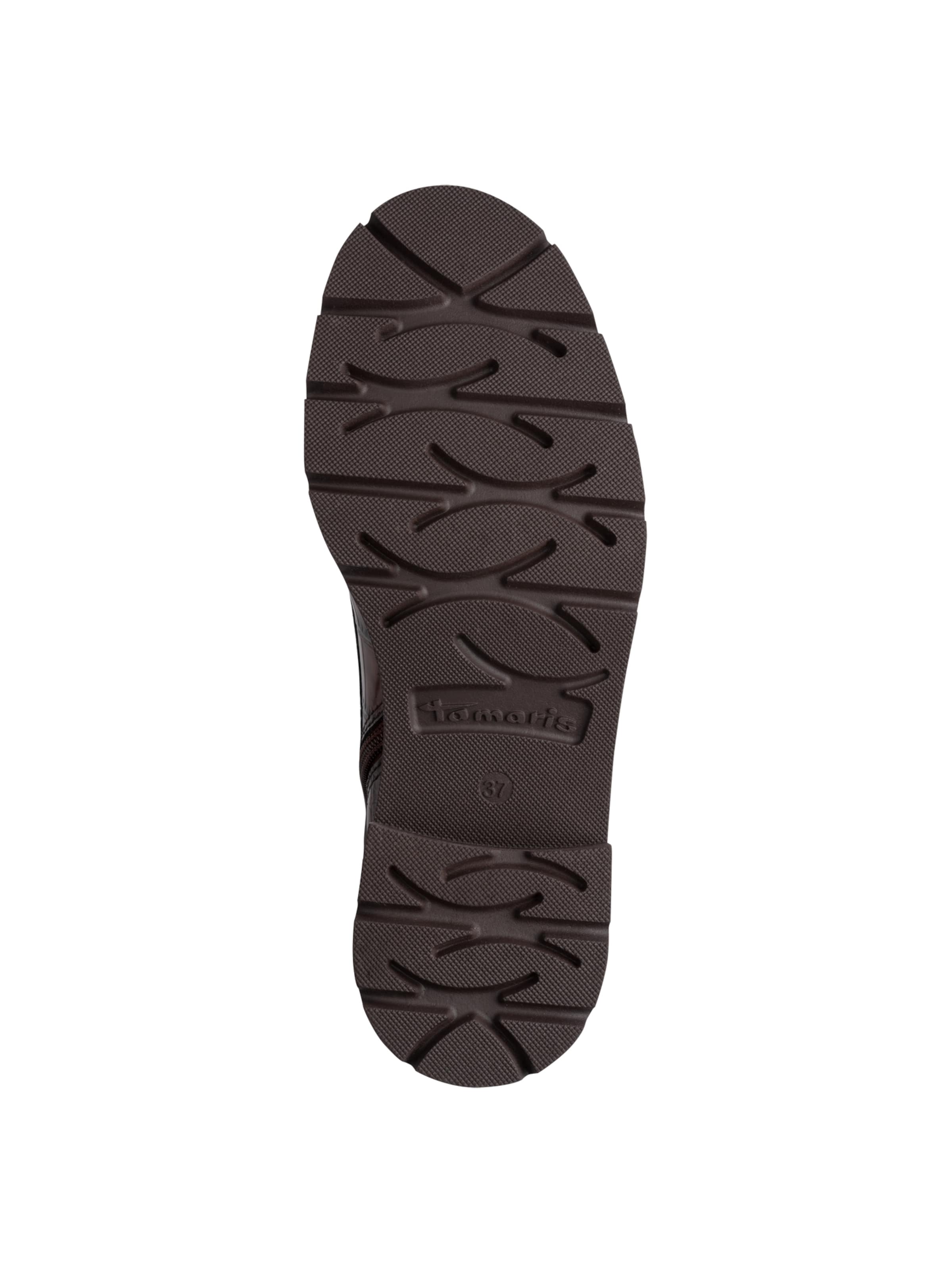 Tamaris - Botim com fivela em castanho