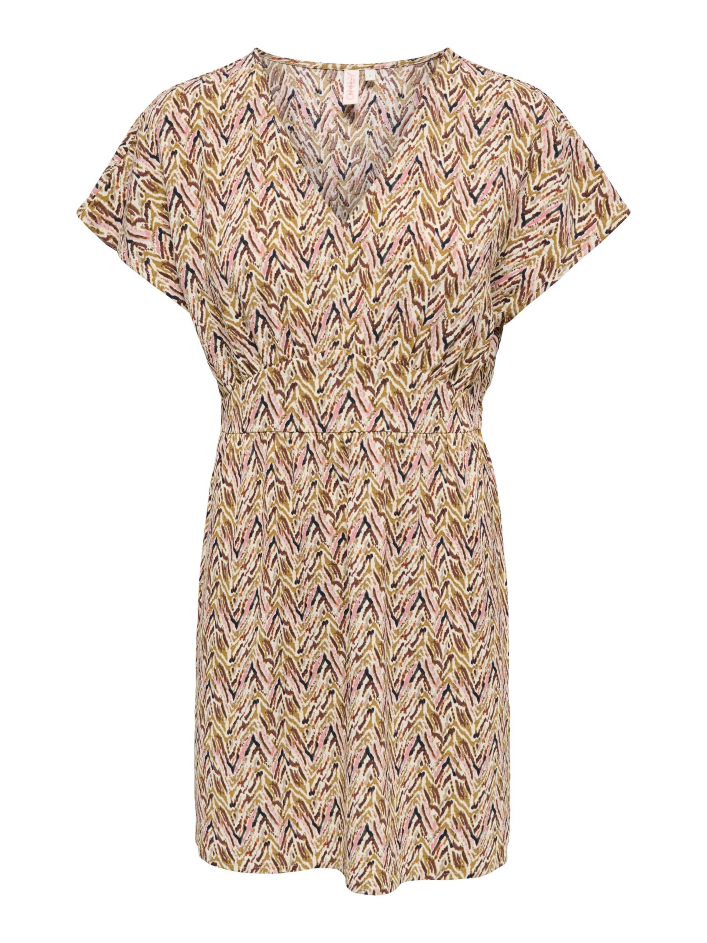 ONLY Kleid 'ONLMette' in Gold: Vorderseite