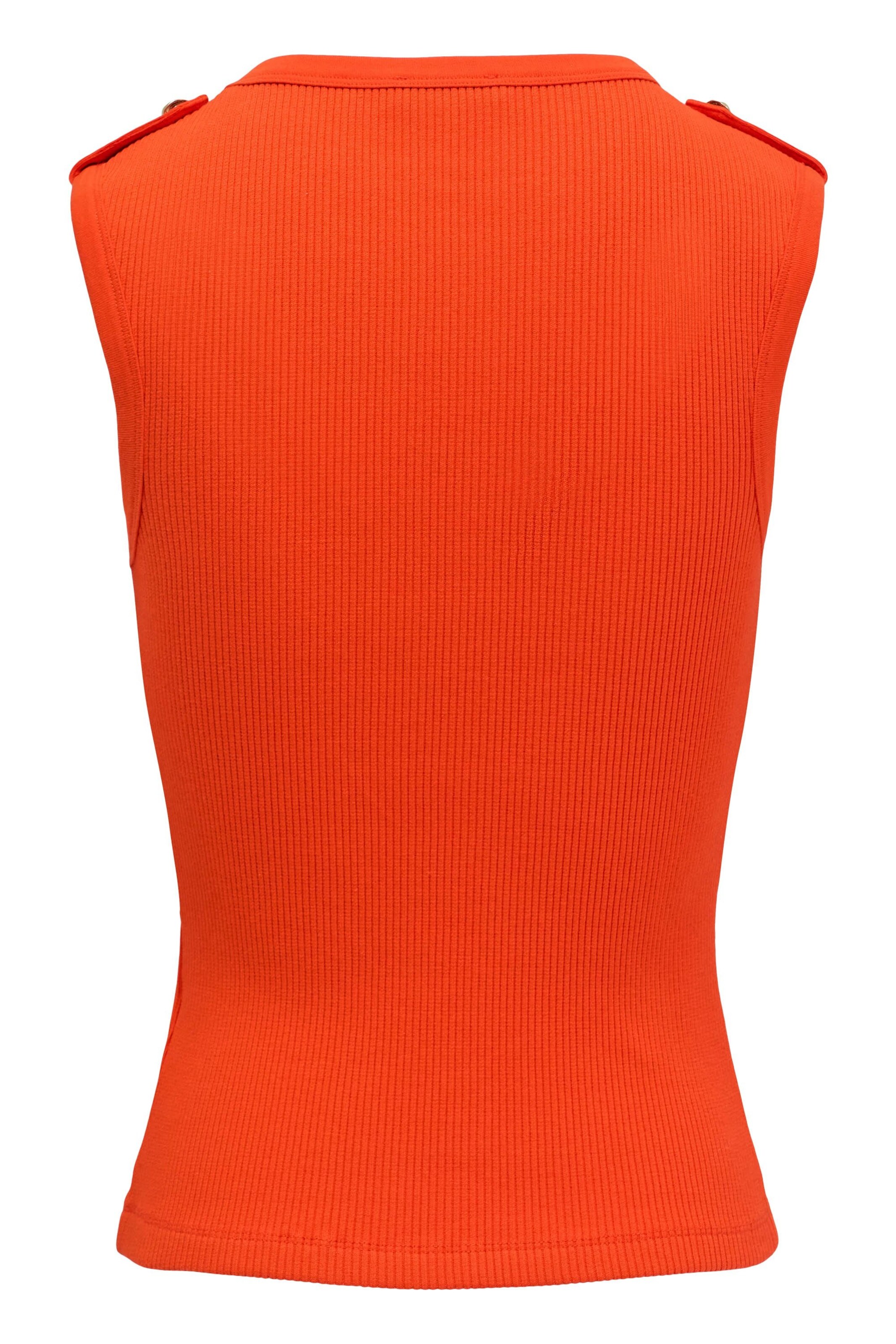 Haut Salsa Jeans en orange