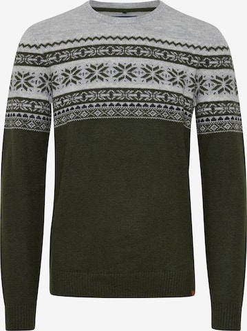 BLEND Sweater in Green: front