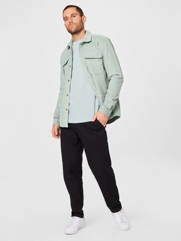 Coupe regular Chemise TOM TAILOR DENIM en vert