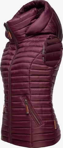 Gilet 'Shadaa' NAVAHOO en rouge