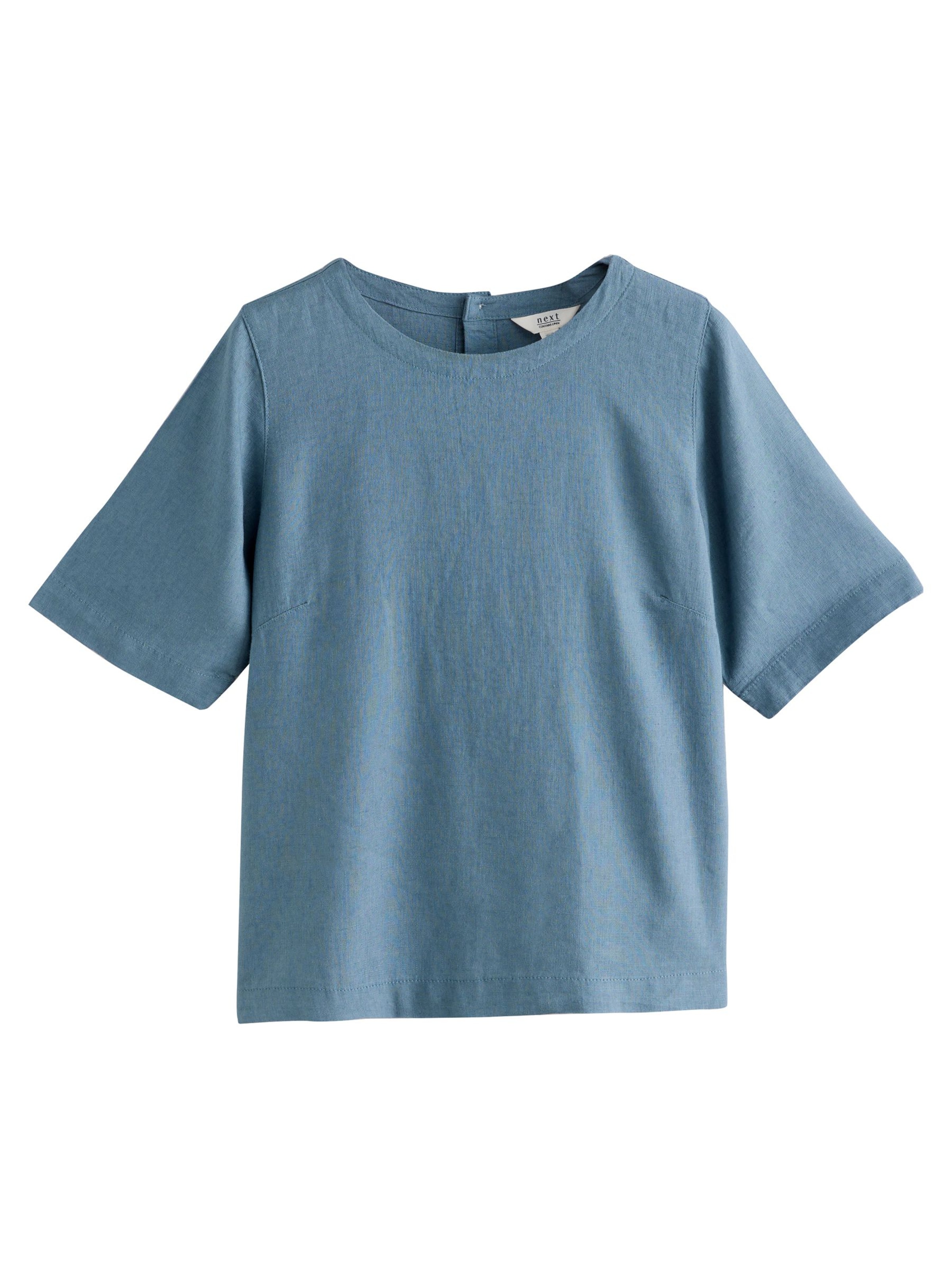 mėlyna Next Marškinėliai: priekis
