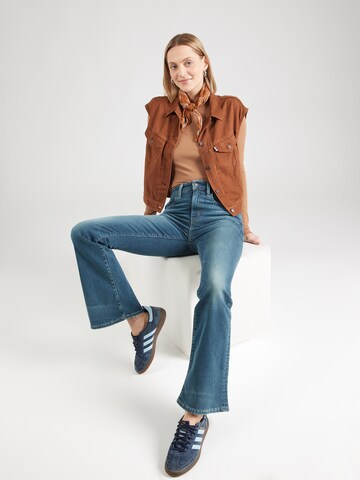 LEVI'S ® Rozkloszowany krój Jeansy '726' w kolorze niebieski