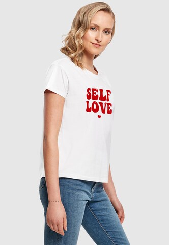 Merchcode Shirt 'Self Love' in White